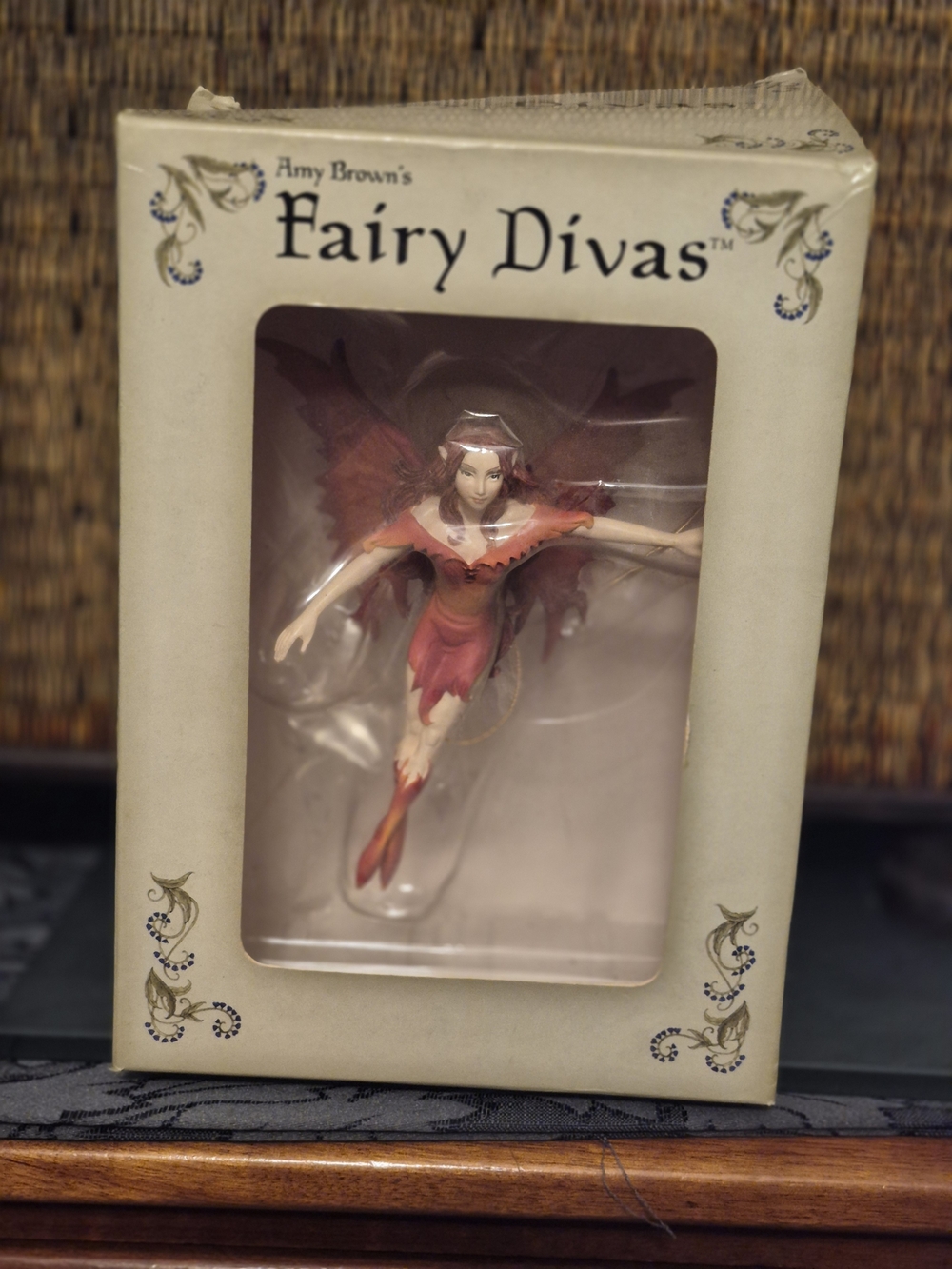 Amy Brown Fairy Divas Red Fairy Ornament